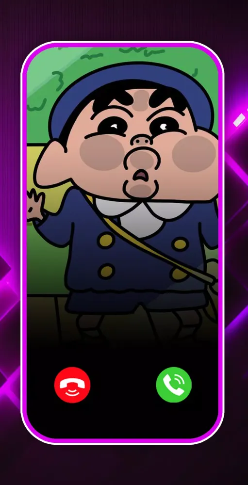 Crayon Shin Chan Fake Call Screenshots