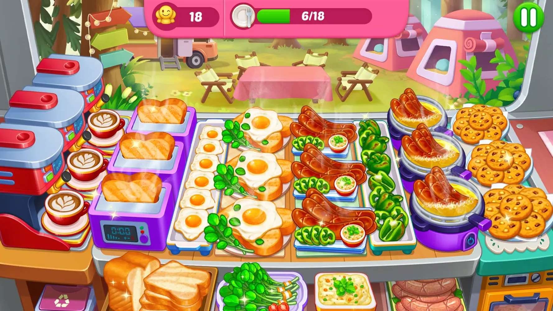 ภาพหน้าจอของ Cooking Diner
