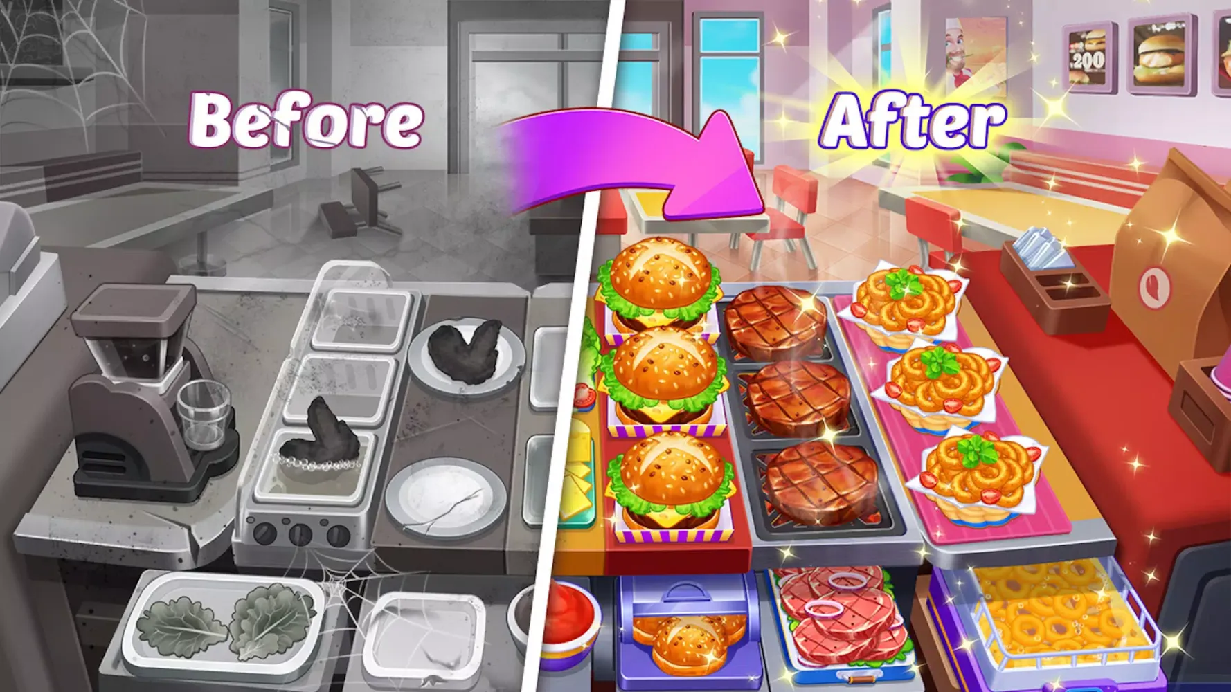 ภาพหน้าจอของ Cooking Diner