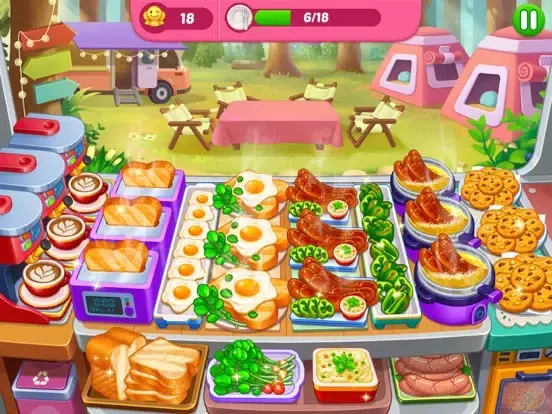 Crazy Cooking Diner: Chef Game iPad 应用截图