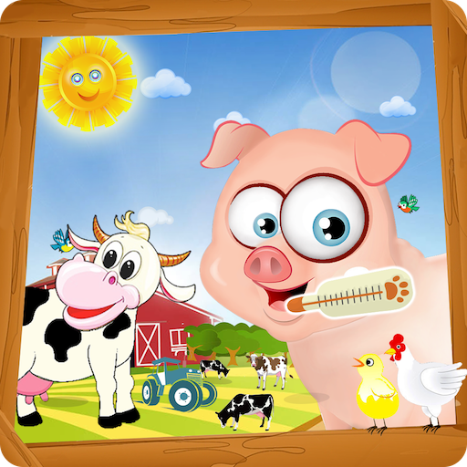 Kids Farm Animals Doctor Game