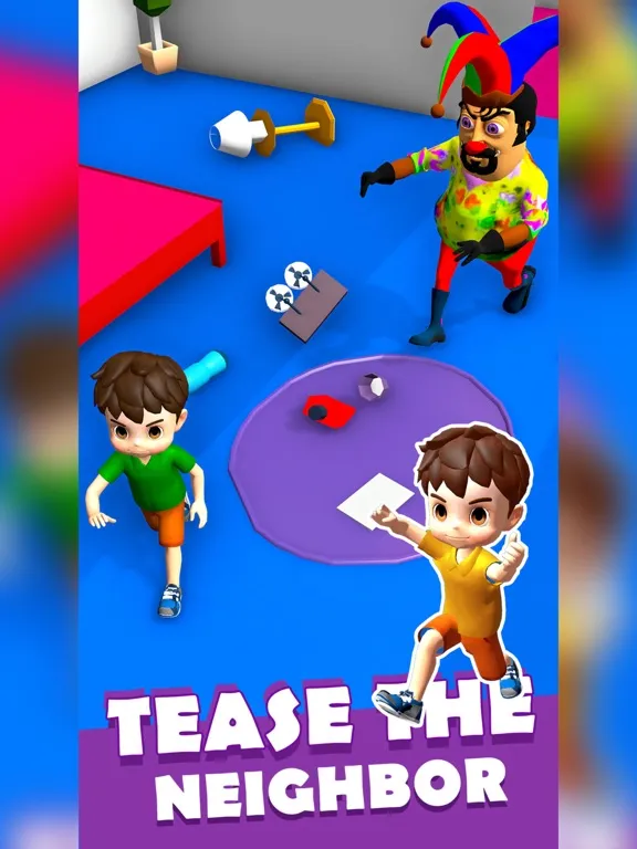 Zrzuty ekranu Crazy Neighbor Prank Game iPad 