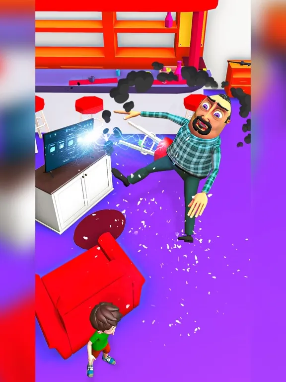 Zrzuty ekranu Crazy Neighbor Prank Game iPad 