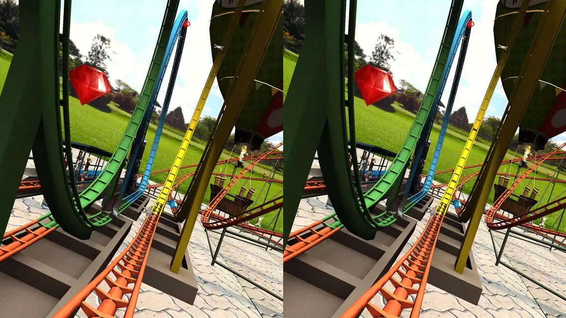 صور VR Crazy Roller Coaster Simulator