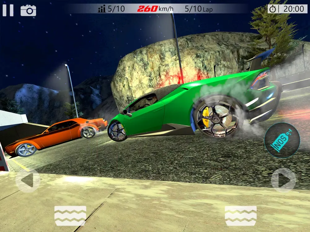 Captures d'écran de Crazy Speed Car Raceing iPad 