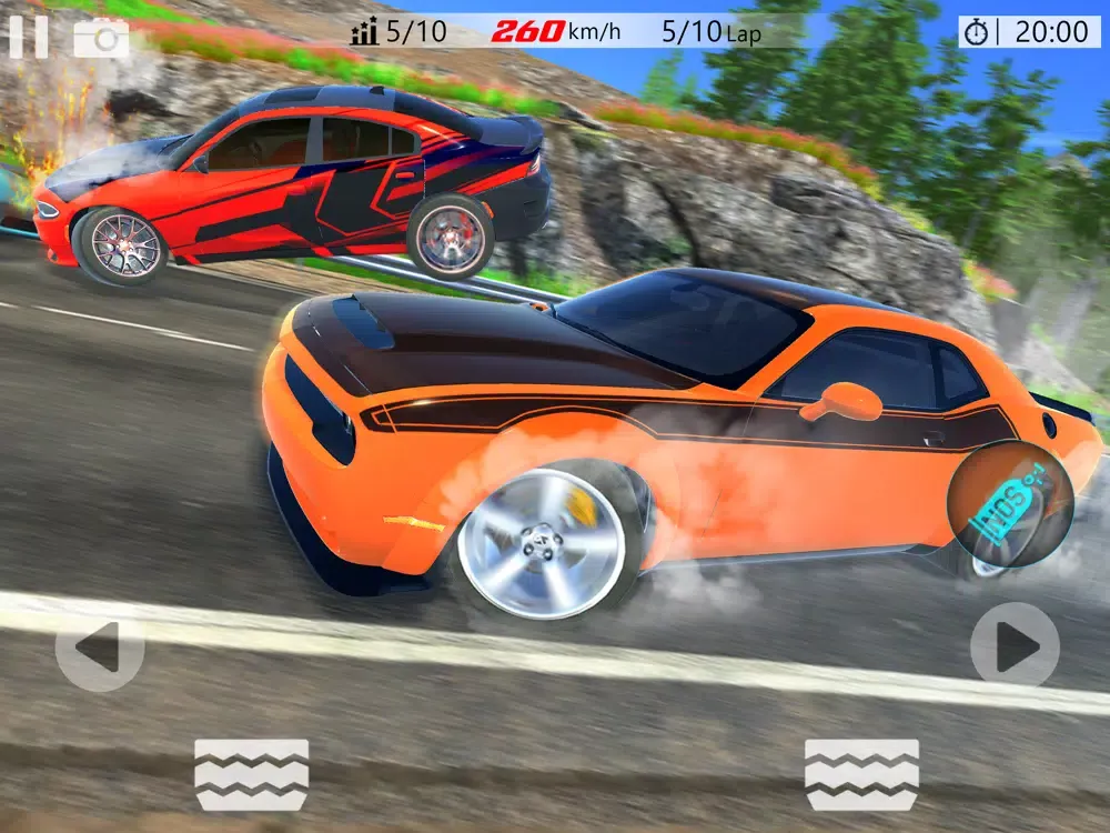 Captures d'écran de Crazy Speed Car Raceing iPad 