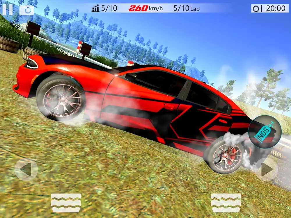 Captures d'écran de Crazy Speed Car Raceing iPad 