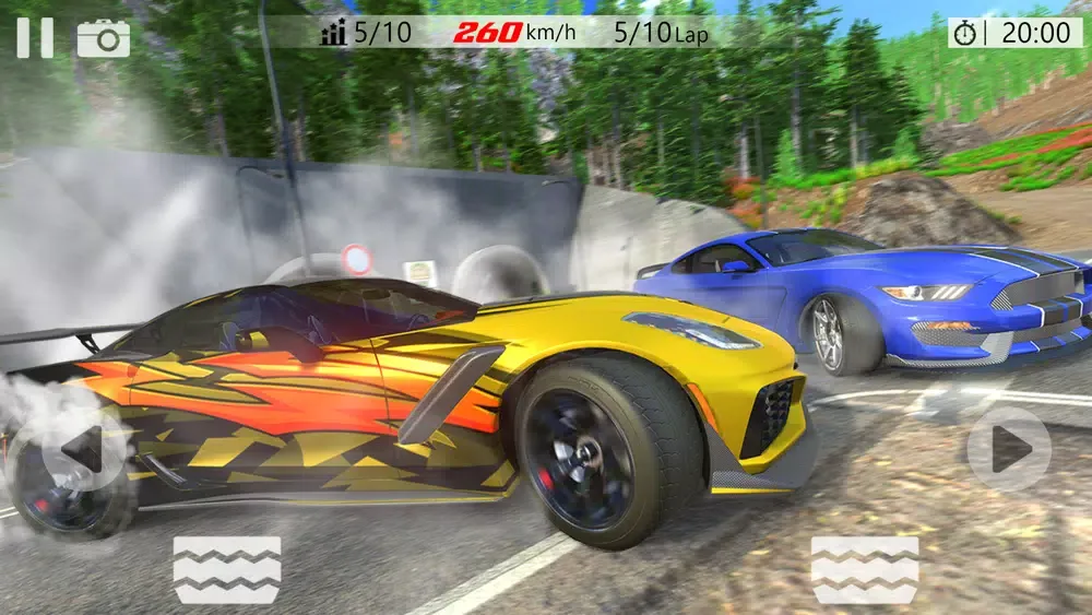 Captures d'écran de Crazy Speed Car Raceing