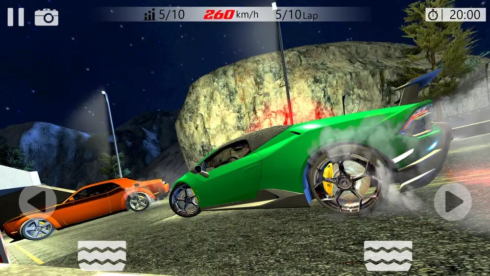 Captures d'écran de Crazy Speed Car Raceing