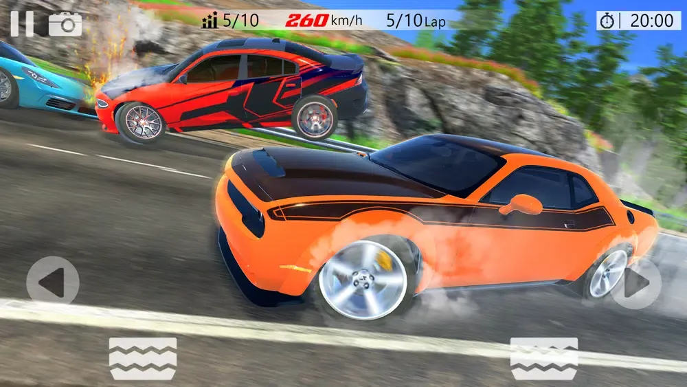 Captures d'écran de Crazy Speed Car Raceing