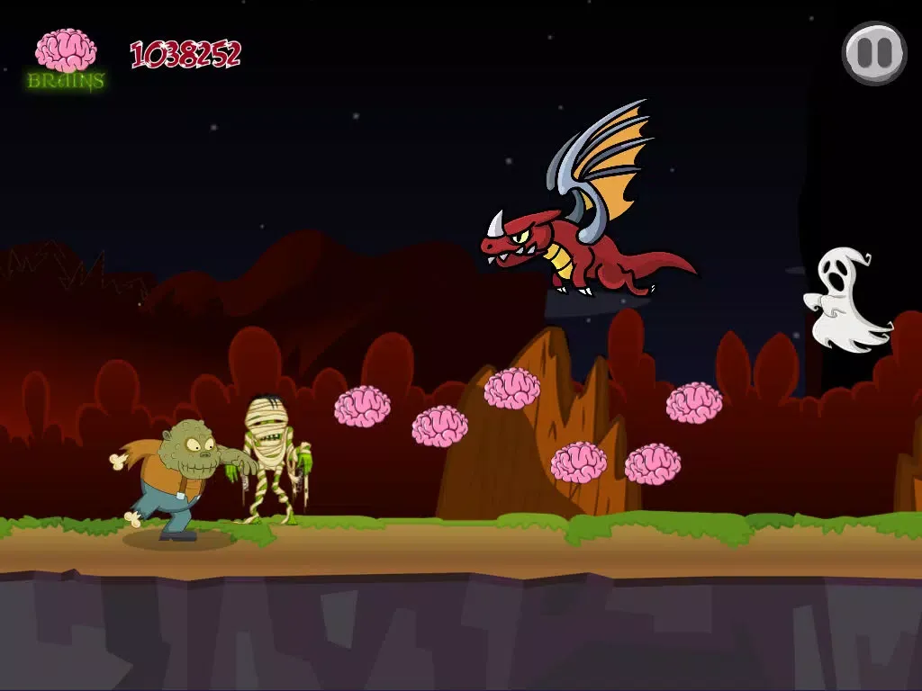 Tangkapan skrin Haunted Halloween Escape - Crazy Zombie Edition for Kids iPad 