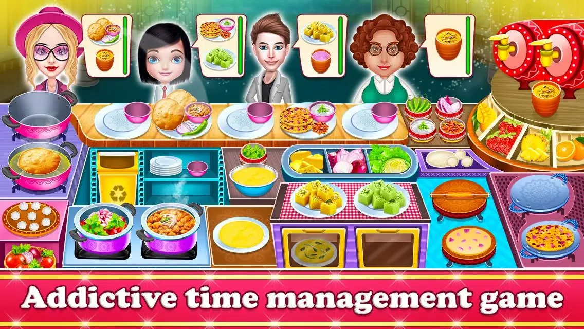 Ảnh chụp màn hình của Indian Chef: Cooking Star Game