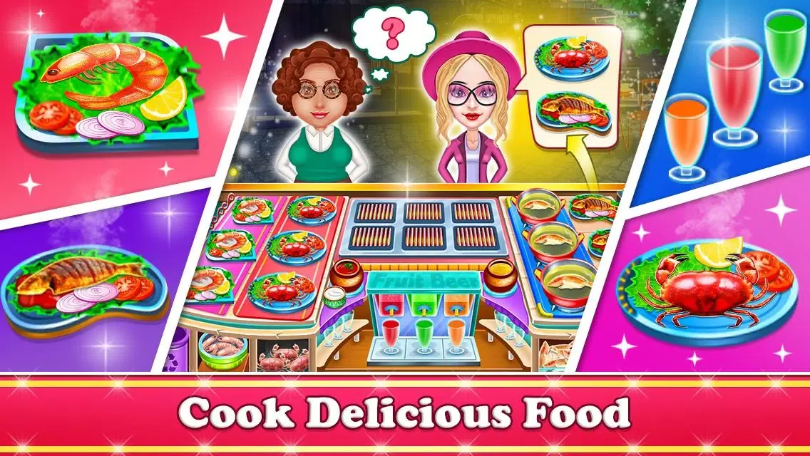 Ảnh chụp màn hình của Indian Chef: Cooking Star Game