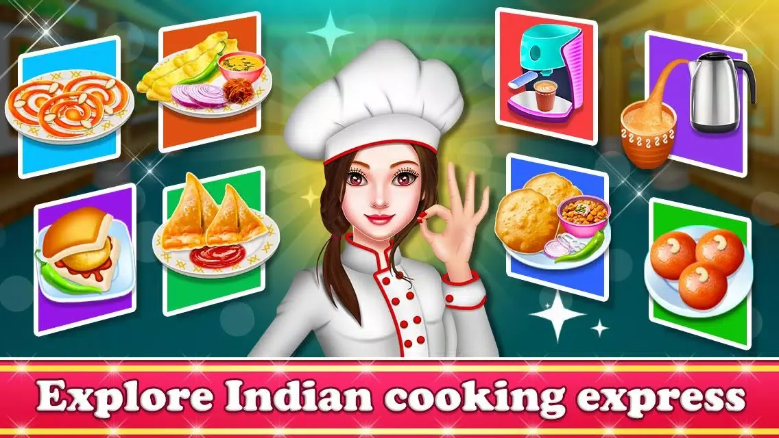 Ảnh chụp màn hình của Indian Chef: Cooking Star Game