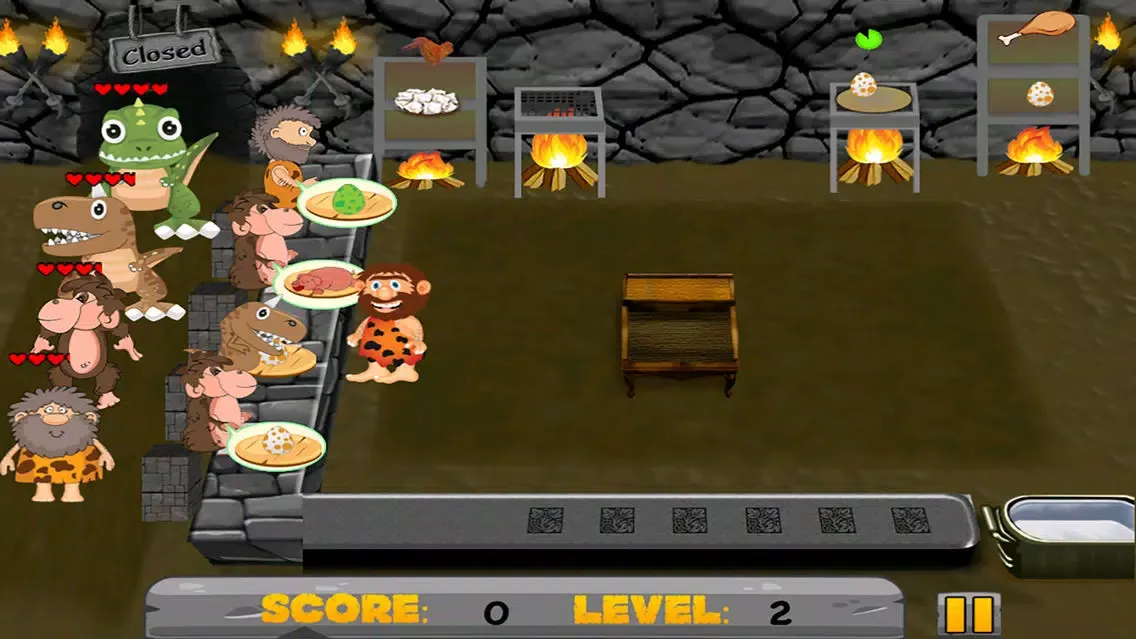 A Dinosaur Island Village Diner FREE - The Dino Age Cave-Man Food Game Screenshots