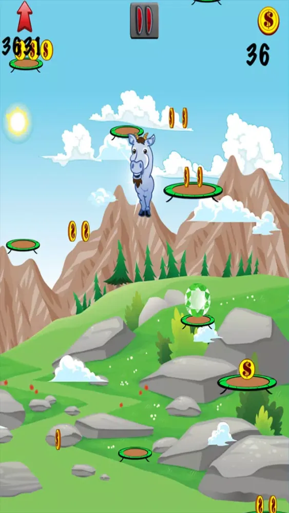 Capturas de pantalla de A Happy Farm Frenzy Jumper FREE - The Little Animal Jumping Adventure Game