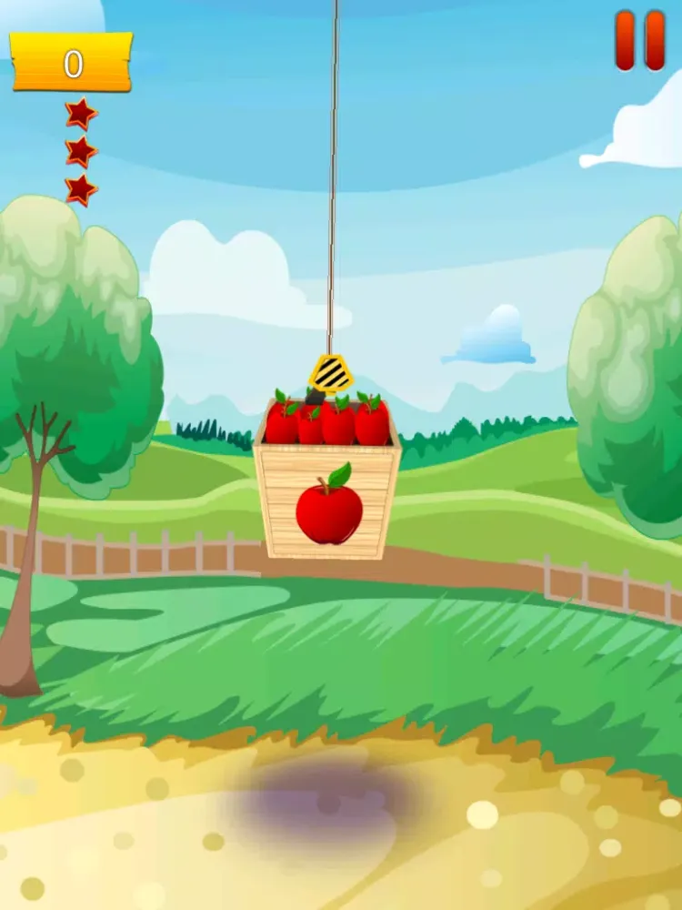 A Happy Farm Fruit Garden FREE - Little Farmer Drop Game for Kids iPad  スクリーンショット
