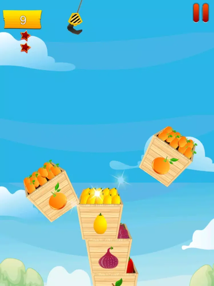 A Happy Farm Fruit Garden FREE - Little Farmer Drop Game for Kids iPad  スクリーンショット