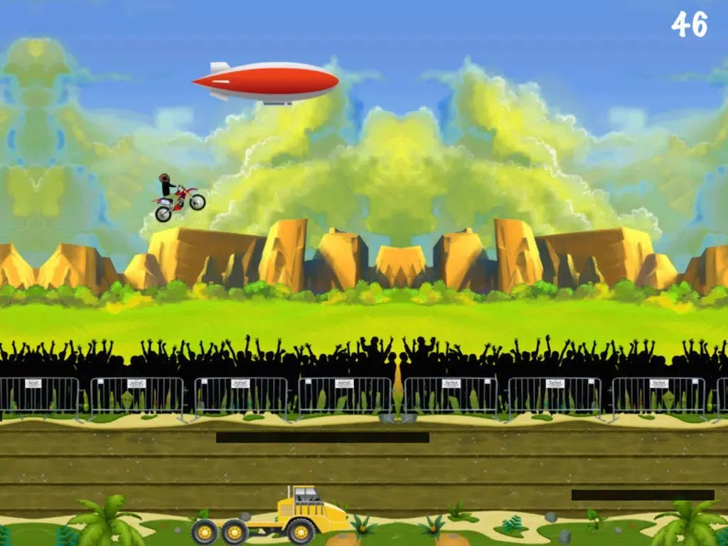 A Motocross Jump Mountain Racer FREE - Dirt-Bike Rider Racing Game iPad Screenshots
