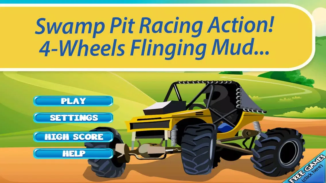 Capturas de pantalla de A Swamp Pit Buggy Race - 4 Wheels Flinging Mud Revolution