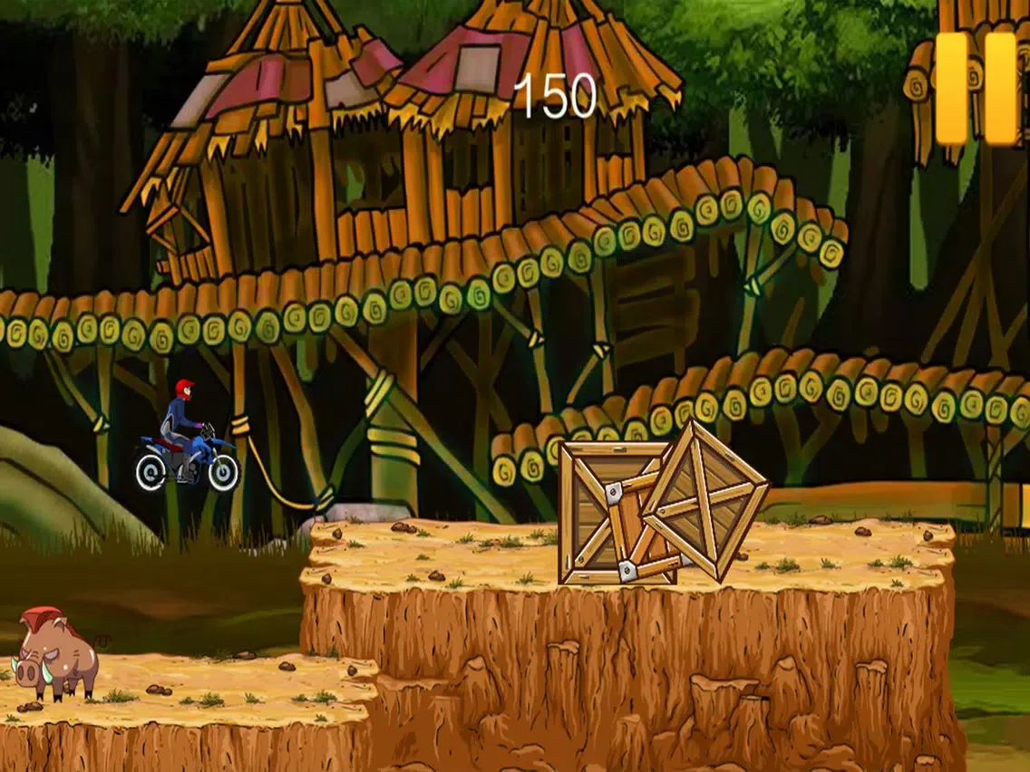 Off-road Jungle Dirt-bike Extreme Motorcycle iPad  স্ক্রিনশট