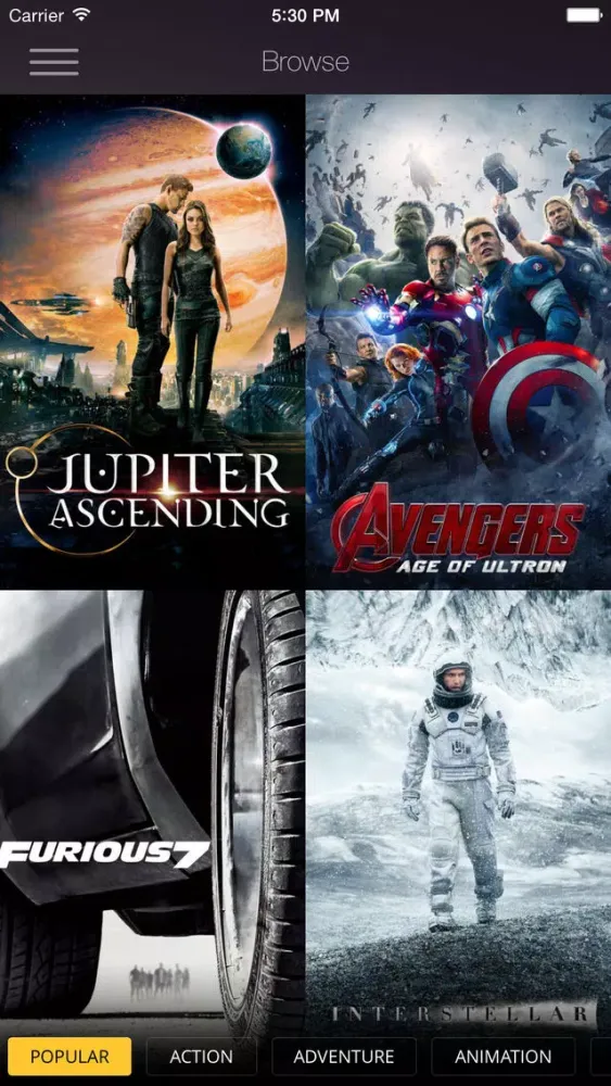 Capturas de pantalla de MooVee - Your Movies Guru