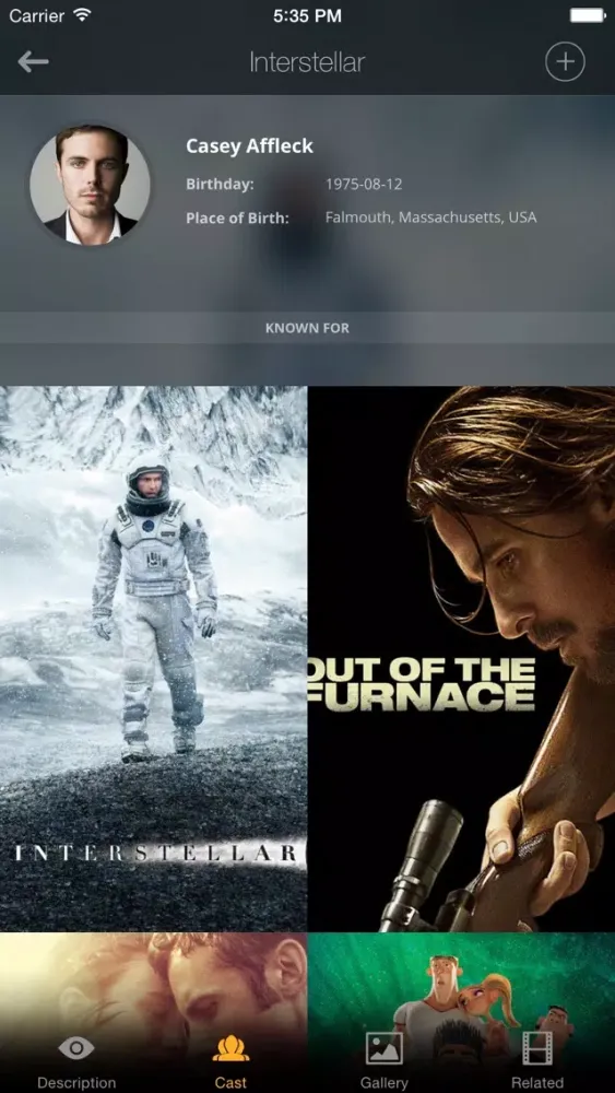 Capturas de pantalla de MooVee - Your Movies Guru