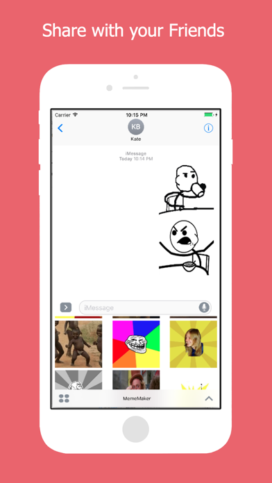 Isticker - Meme Faces Fun Pack Free应用截图