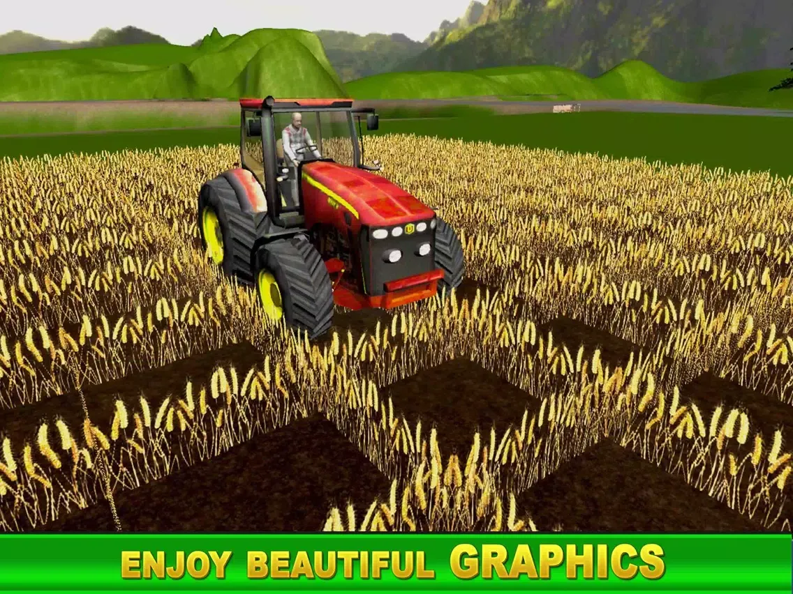 Real Farm Harvest Simulator Games 2017 iPad 应用截图