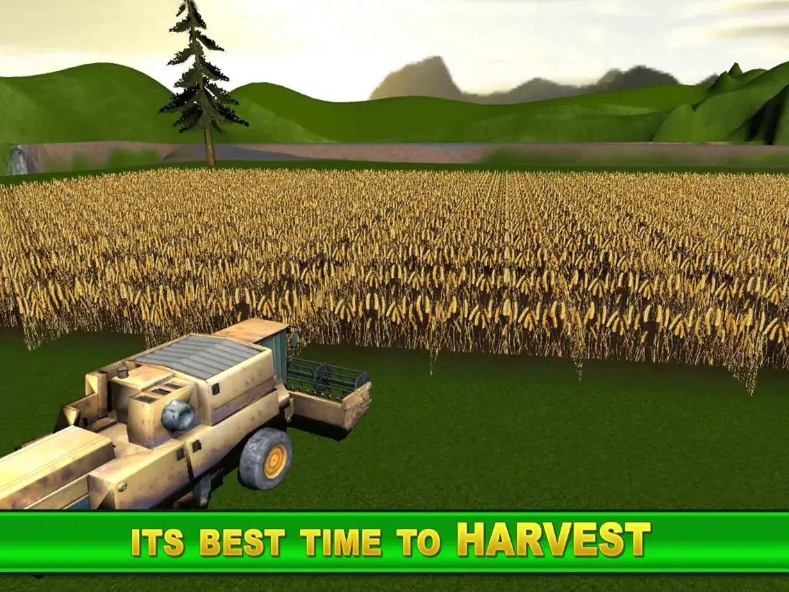 Real Farm Harvest Simulator Games 2017 iPad 应用截图
