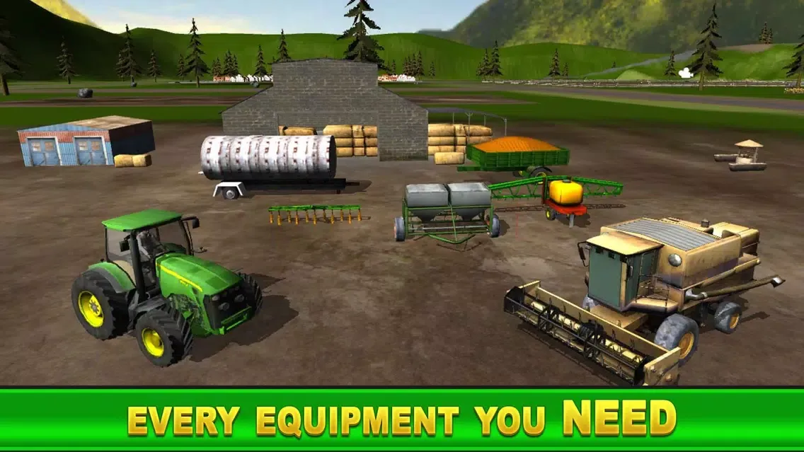 Real Farm Harvest Simulator Games 2017应用截图