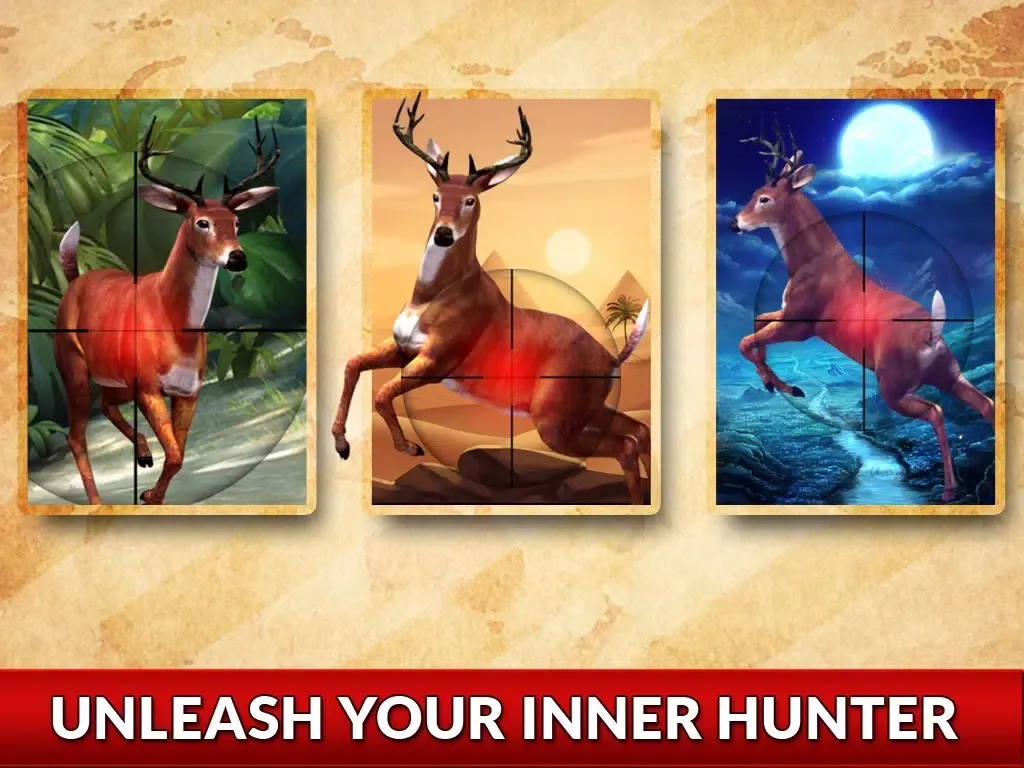 صور 3D Wild Deer Hunting & Attack Awesome Predator Animal Hunt iPad 