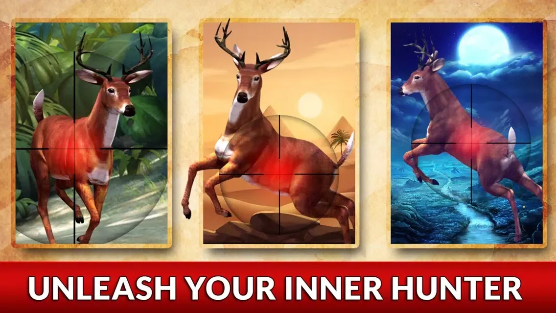 صور 3D Wild Deer Hunting & Attack Awesome Predator Animal Hunt