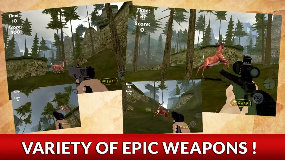صور 3D Wild Deer Hunting & Attack Awesome Predator Animal Hunt