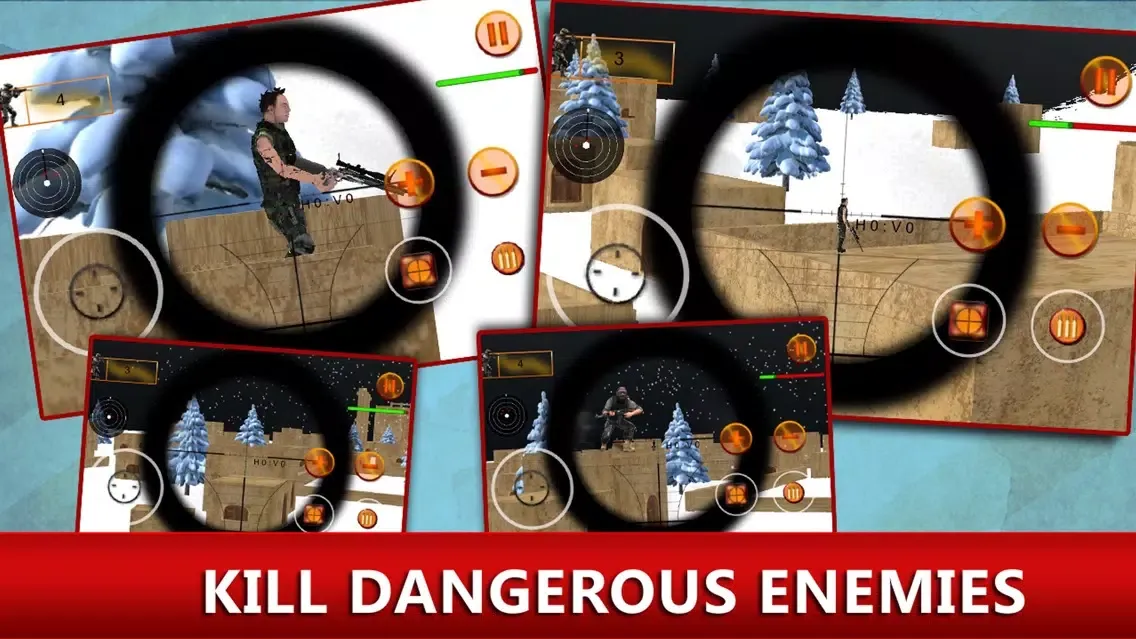 Zrzuty ekranu Arctic Sniper 3D Shooter - Marksman Perfect Aim to Kill Global Terrorist