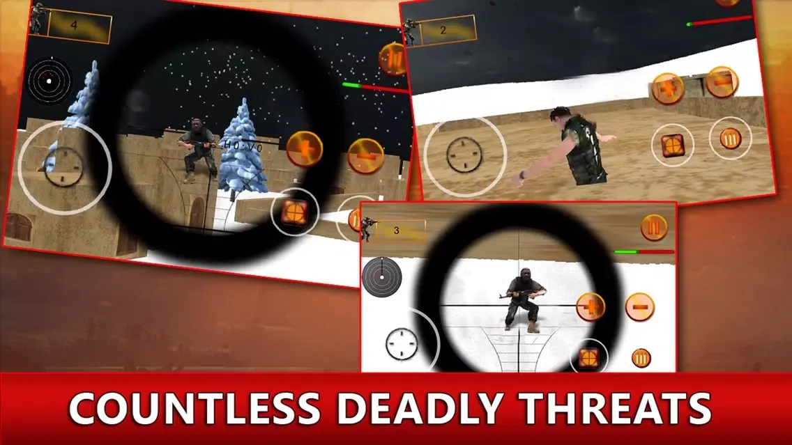 Zrzuty ekranu Arctic Sniper 3D Shooter - Marksman Perfect Aim to Kill Global Terrorist