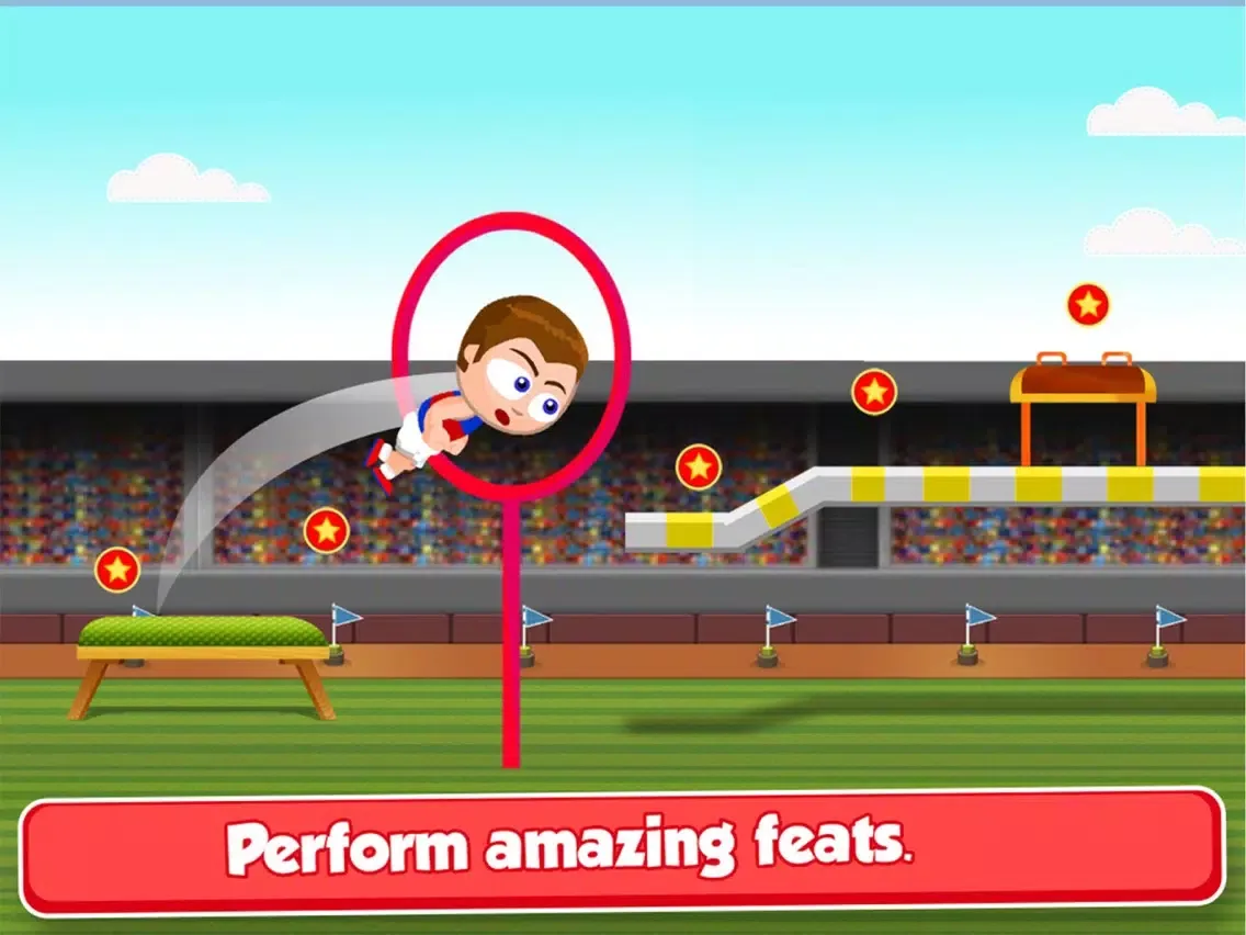 Capturas de pantalla de Athletic Relay Race 2016: Rio Sprint Race Toward Finish Line For World Championship iPad 