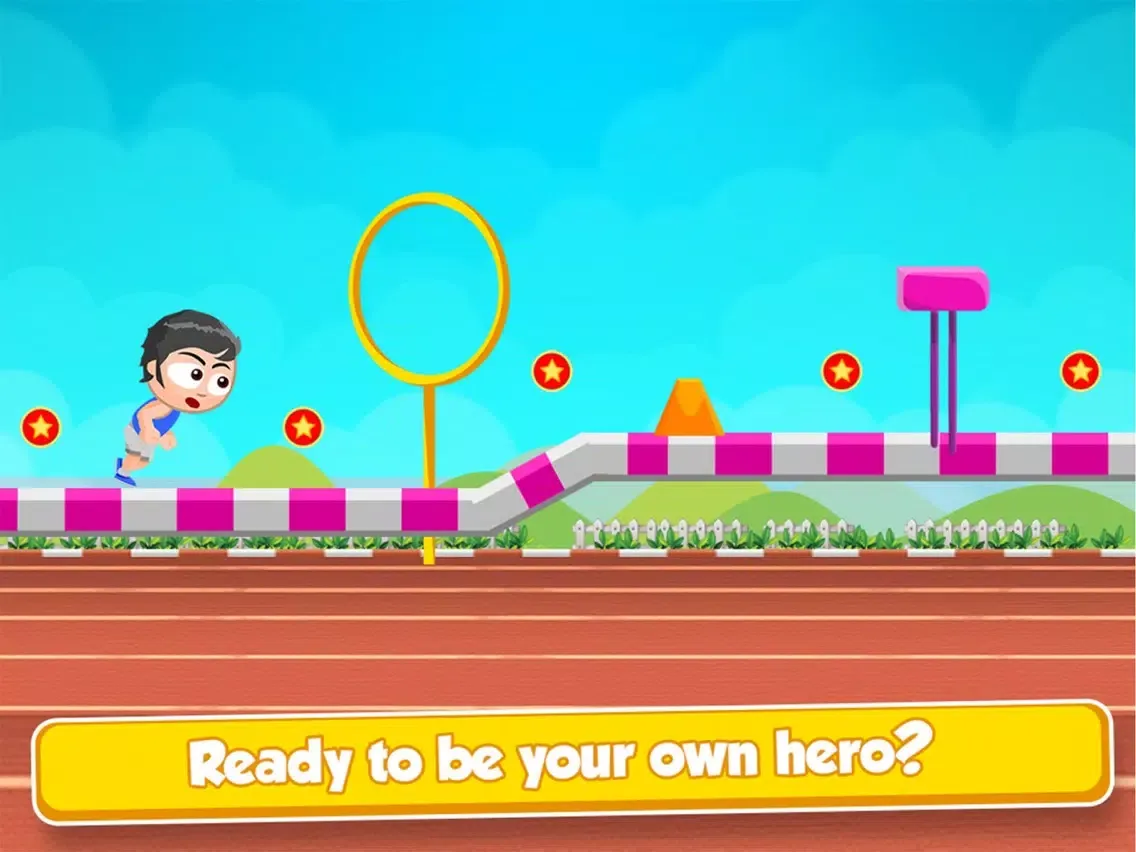 Capturas de pantalla de Athletic Relay Race 2016: Rio Sprint Race Toward Finish Line For World Championship iPad 