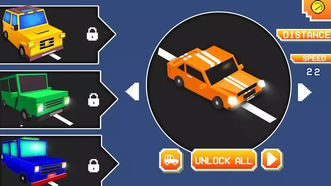 Blocky Traffic Racer On Highway-Parking & Driving Screenshots