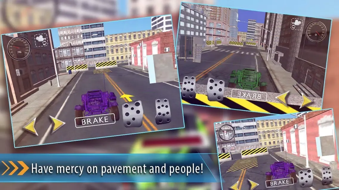 Ảnh chụp màn hình của Multi Level Buggy 3D Parking Simulator - Monster Car Driving School Test