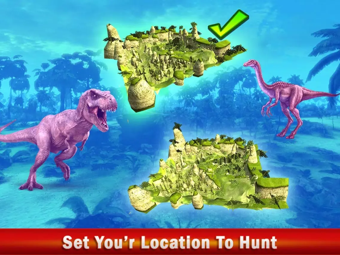 Carnivores Dinosaur Hunter Park 2016: T-Rex Hunting Season in Safari Park iPad  Screenshots