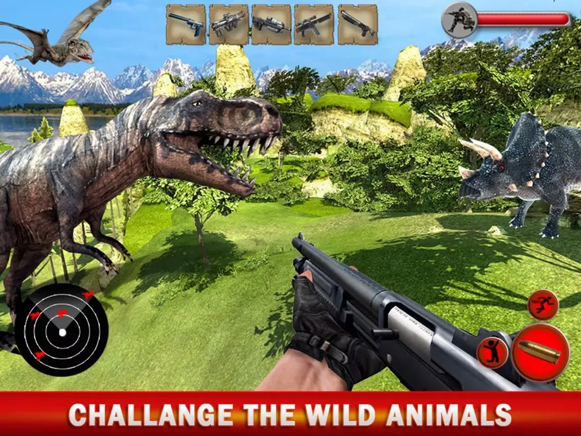 Carnivores Dinosaur Hunter Park 2016: T-Rex Hunting Season in Safari Park iPad  Screenshots