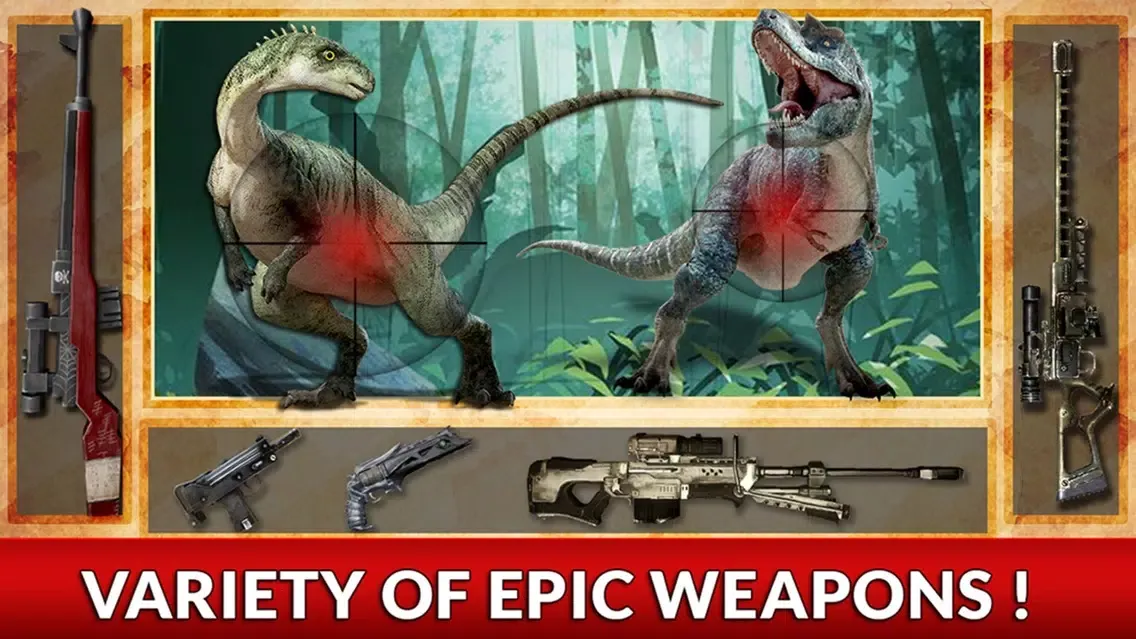 2016 Dino Sniper Hunter Challenge - Shoot to Kill Last Dinosaur Survival Mission سکرین شاٹس
