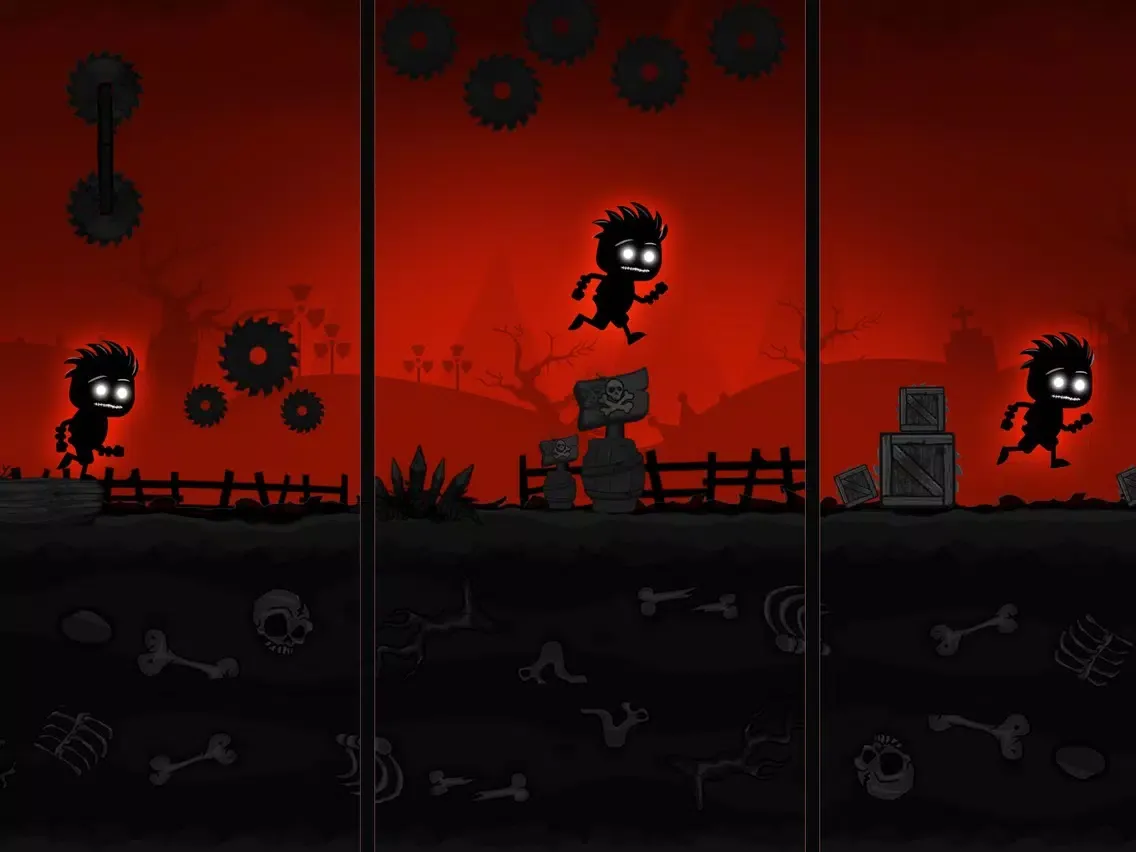 Stress Runner on Hell Road iPad  Screenshots