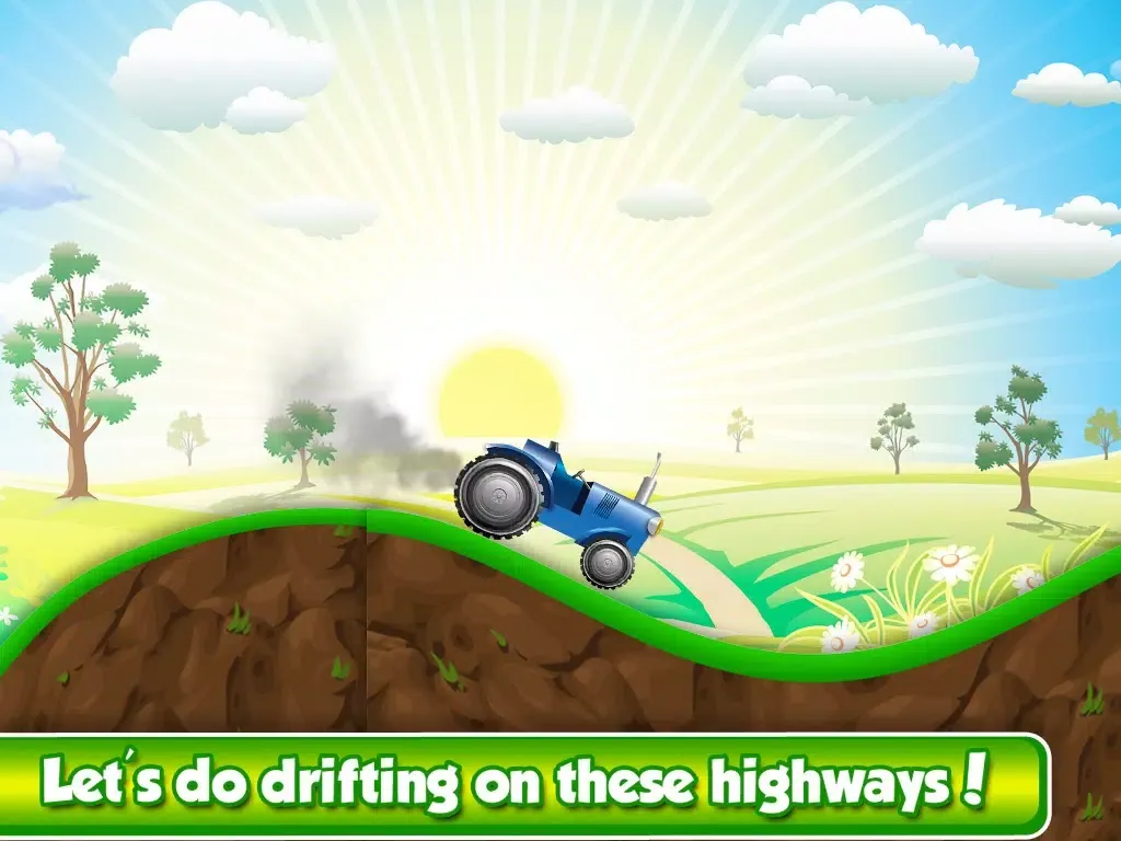 Capturas de pantalla de Turbo 4wd Xtreme Tractor Racing - Fun Hillbilly Kids Moto Stunts iPad 