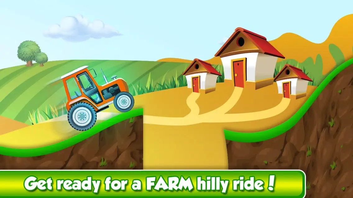 Capturas de pantalla de Turbo 4wd Xtreme Tractor Racing - Fun Hillbilly Kids Moto Stunts