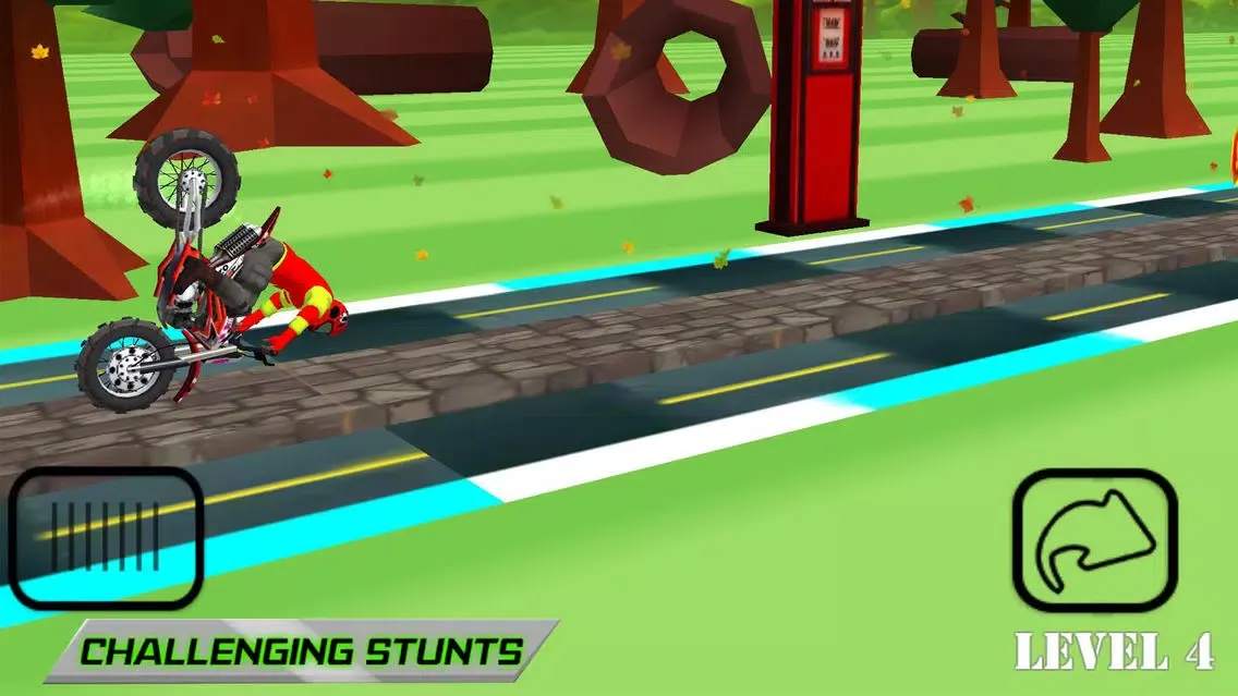 Ảnh chụp màn hình của Stunt Bike Racing Master