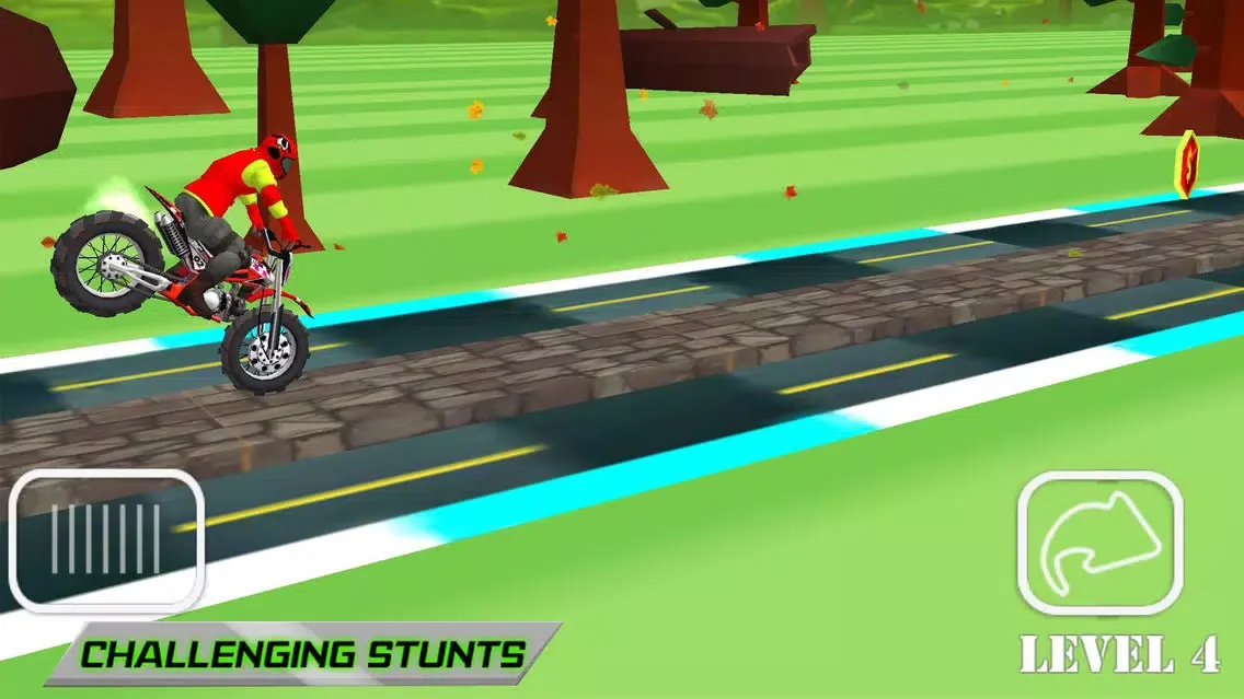 Ảnh chụp màn hình của Stunt Bike Racing Master