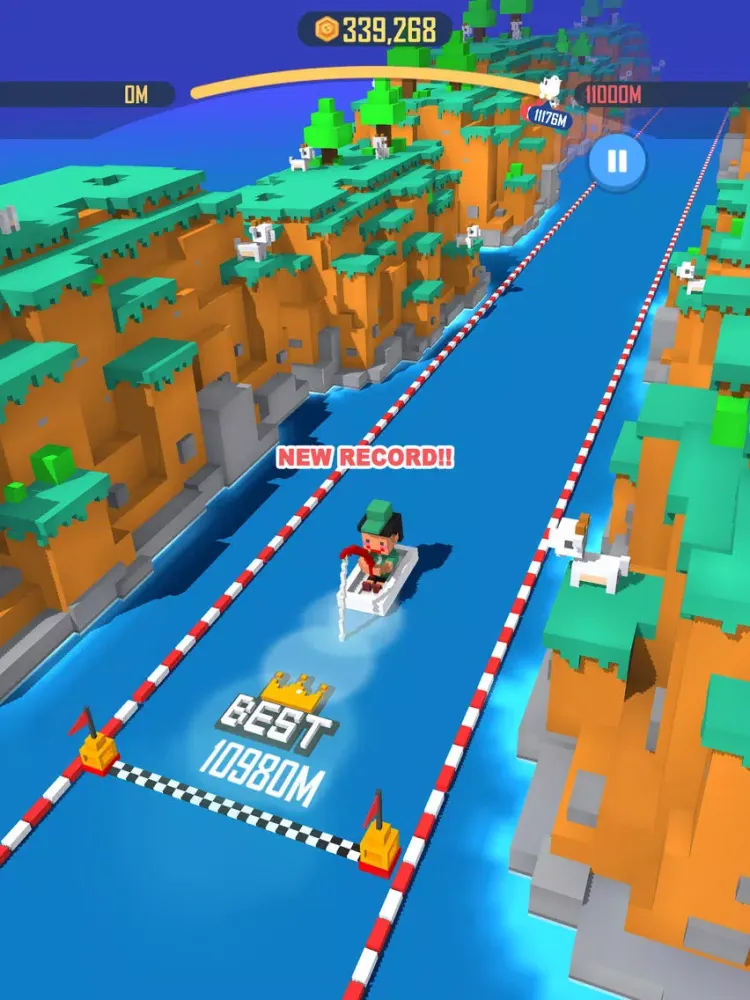 Jump Rider: Crazy Boat iPad 應用截圖