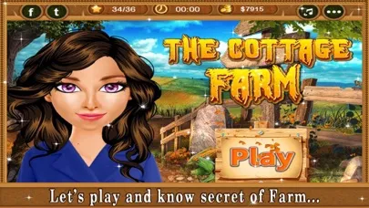 Screenshot di The Cottage Farm  - Hidden Objects game for kids and adults